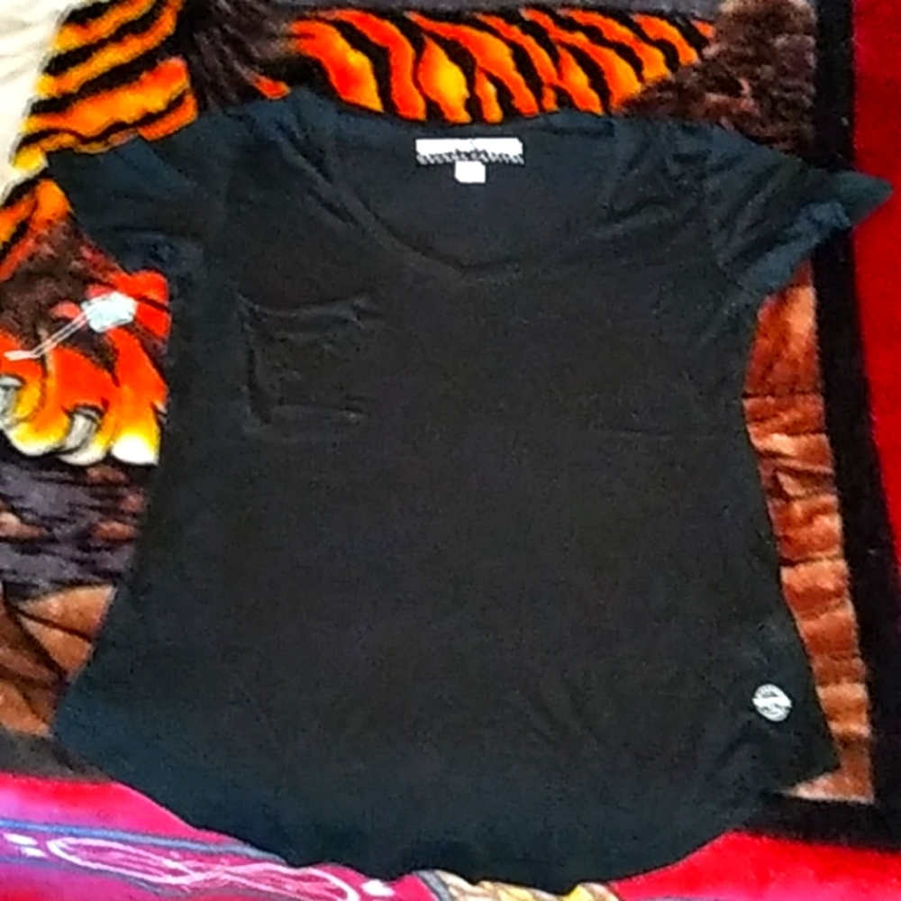 Blouse, Grunge Capital, Large, Black